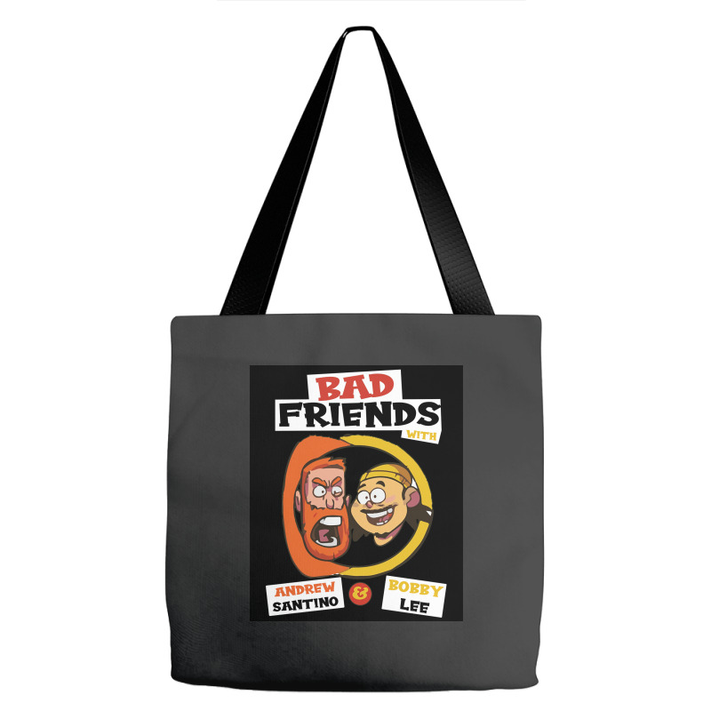 Bad Friends With Andrew Santino Amp Bobby Lee Poster 70s Tote Bags | Artistshot