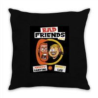 Bad Friends With Andrew Santino Amp Bobby Lee Poster 70s Throw Pillow | Artistshot