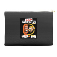 Bad Friends With Andrew Santino Amp Bobby Lee Poster 70s Accessory Pouches | Artistshot