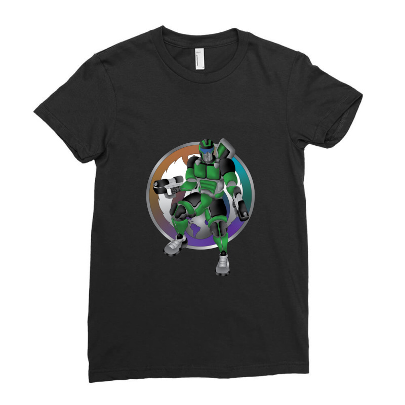 Legendary Futuristic Super Soldier  Gu 7 Ladies Fitted T-Shirt by KenASoucie | Artistshot