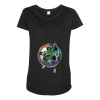 Legendary Futuristic Super Soldier  Gu 7 Maternity Scoop Neck T-shirt | Artistshot