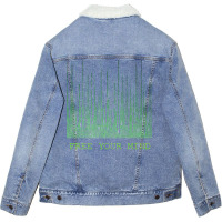 Free Your Mind   Matrix Unisex Sherpa-lined Denim Jacket | Artistshot