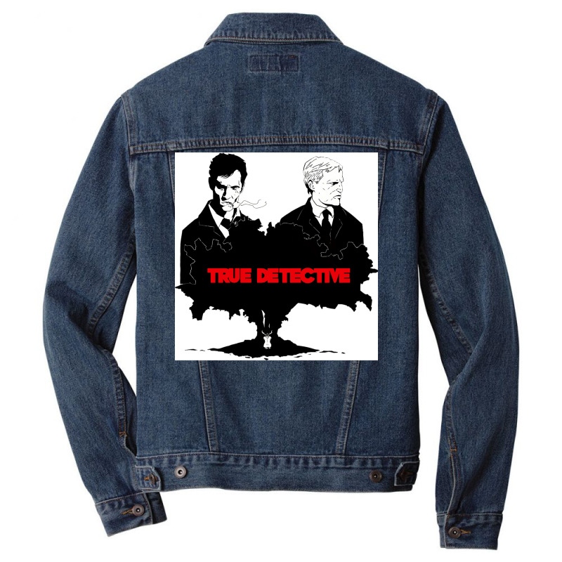 Bnw Artwork Poster Nature Men Denim Jacket | Artistshot