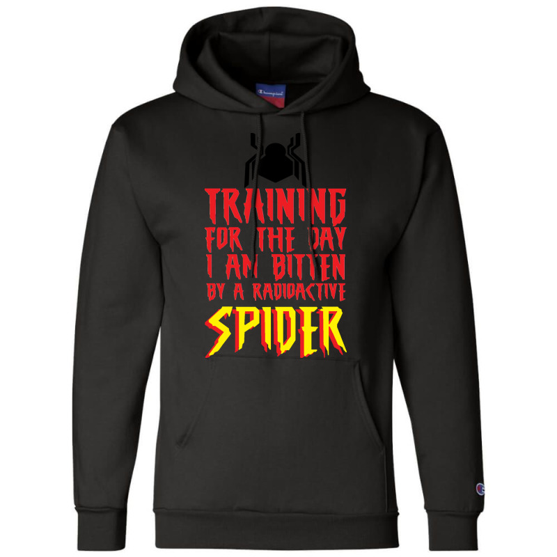 Training For The Day I Am Bitten By A Radioactive Spider Mcu Tank Top Champion Hoodie | Artistshot