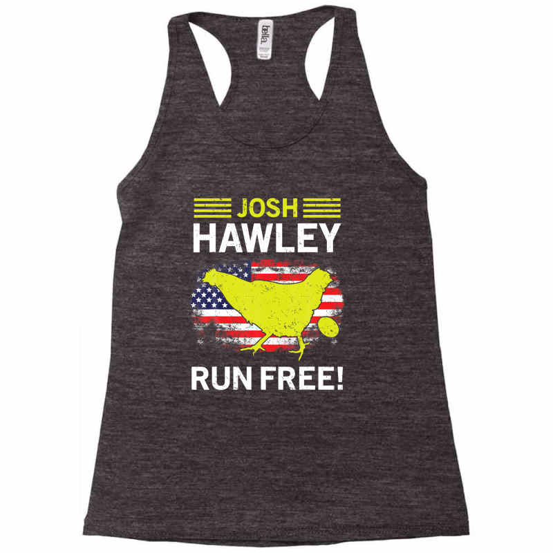 Josh Hawley Run Free Funny Josh Hawley Running Oops Racerback Tank by plavouryu5 | Artistshot