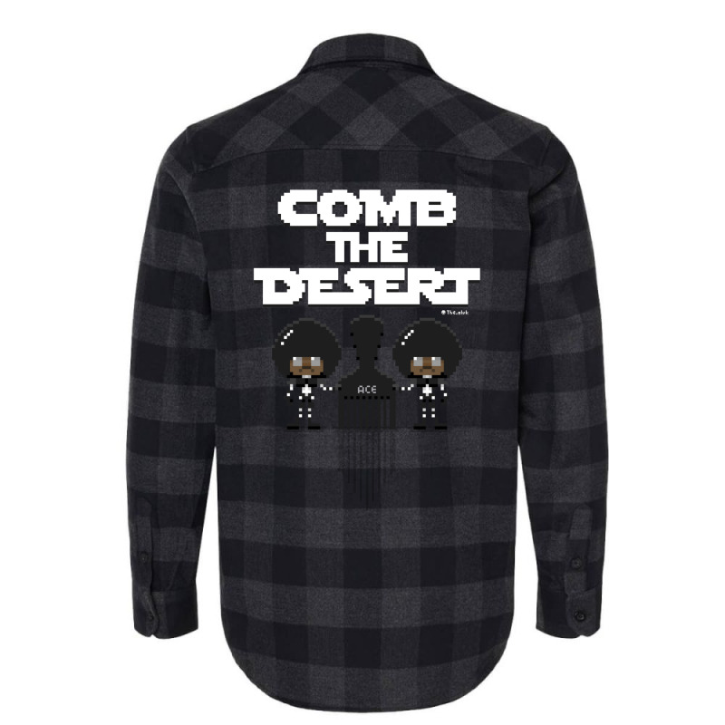 Comb The Desert! 16 Bit Spaceballs Flannel Shirt by ollikcoriop | Artistshot