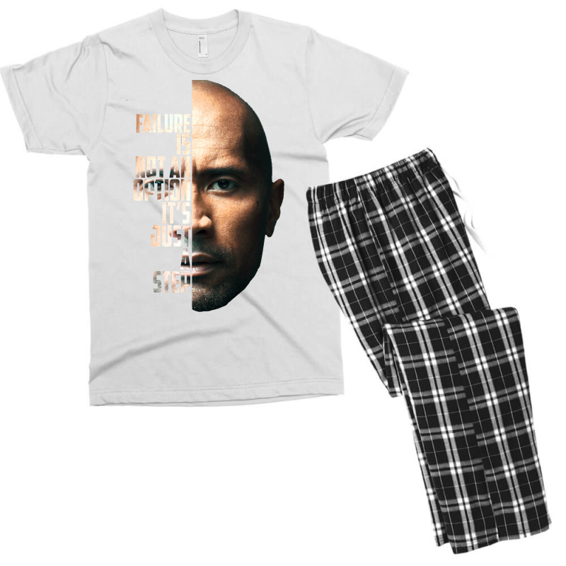 Dwayne 'the Rock' Johnson Men's T-shirt Pajama Set by lingdasilviox | Artistshot