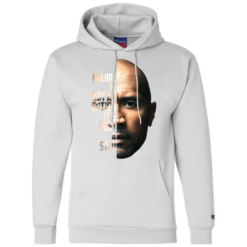 Dwayne 'the Rock' Johnson Champion Hoodie by lingdasilviox | Artistshot