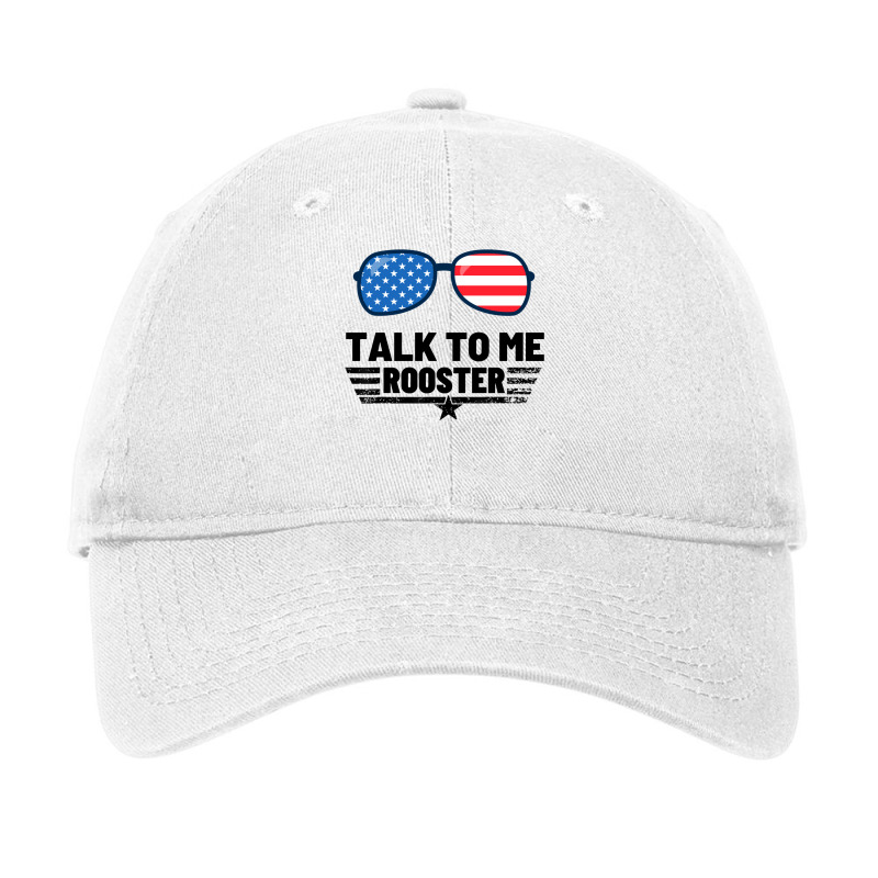 Talk To Me Rooster Adjustable Cap | Artistshot