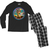 E.t. Iron Transfer 80’s Tee Men's Long Sleeve Pajama Set | Artistshot