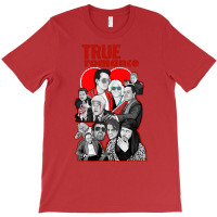 True Romance Character Collage Art T-shirt | Artistshot