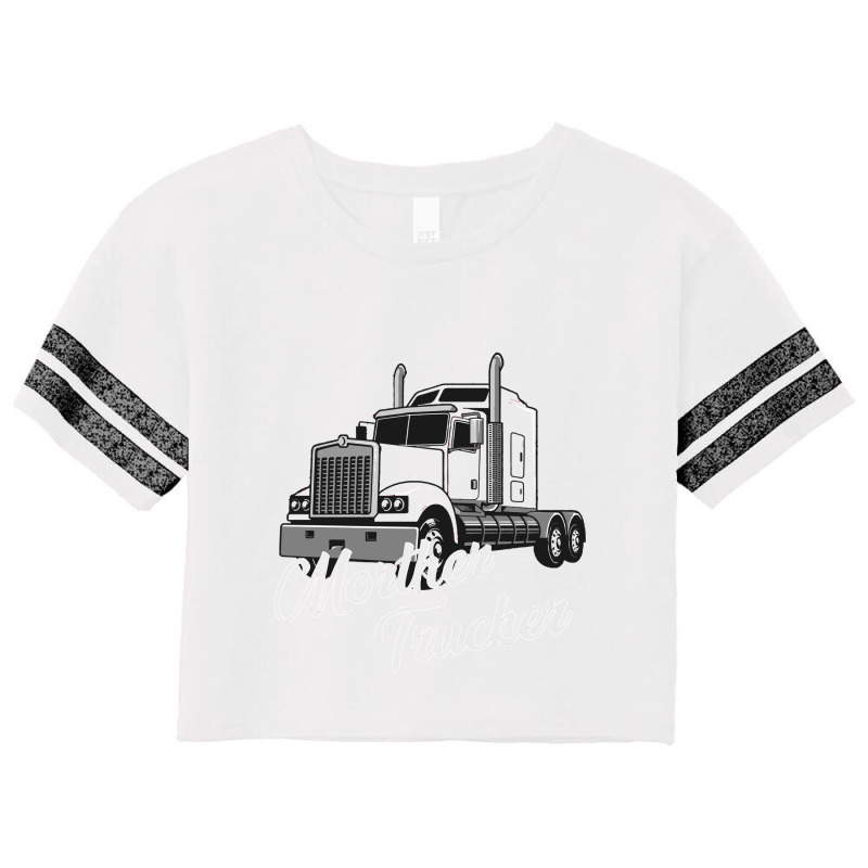 Mother Trucker Scorecard Crop Tee by Eme90 | Artistshot