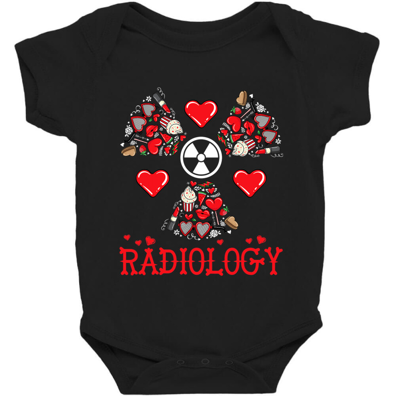 Valentine Couple Radiology Rad Tech Radiologist Xray Baby Bodysuit by larrylarry | Artistshot