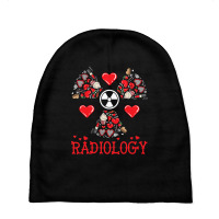 Valentine Couple Radiology Rad Tech Radiologist Xray Baby Beanies | Artistshot