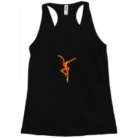 Color Fire Dance Racerback Tank | Artistshot