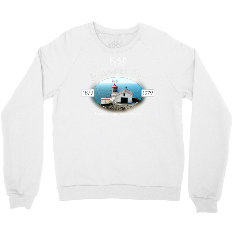 Kab Radio 1340 Am Antonio Bay Crewneck Sweatshirt by zainisyrinez | Artistshot