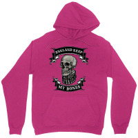 England Keep My Bones Unisex Hoodie | Artistshot