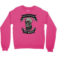 England Keep My Bones Crewneck Sweatshirt | Artistshot