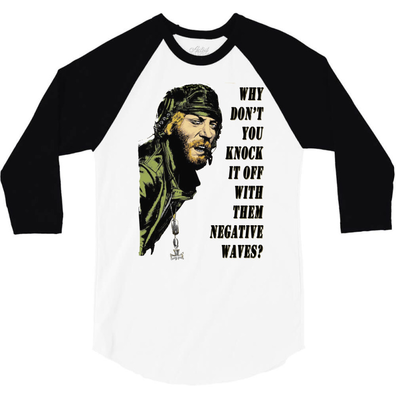 Kelly's Heroes   Oddball Says 3/4 Sleeve Shirt by zainisyrinez | Artistshot