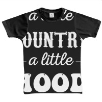 Hot Trend A Little Country A Little Hood Graphic Youth T-shirt | Artistshot