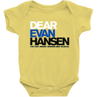 Evan Hansen Tour 2020 Baby Bodysuit | Artistshot