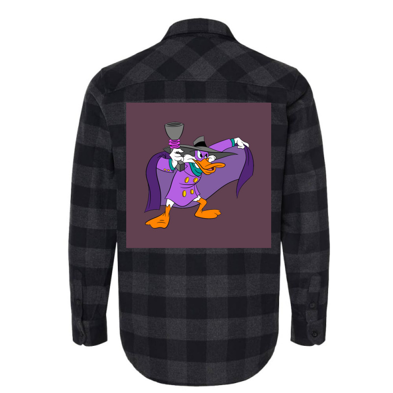 Darkwing Duck Poster Funny Flannel Shirt | Artistshot