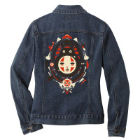 New Mmtotoro Studio Ghiblimm Ladies Denim Jacket | Artistshot