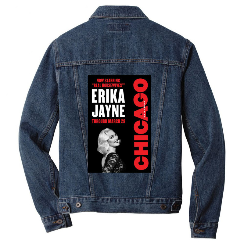 Erika Jayne Concert Men Denim Jacket | Artistshot