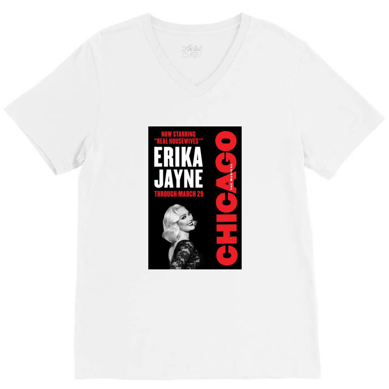 Erika Jayne Concert V-neck Tee | Artistshot