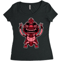 Limited Edition Aztec Warrior Red Women's Triblend Scoop T-shirt | Artistshot