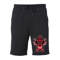 Limited Edition Aztec Warrior Red Fleece Short | Artistshot