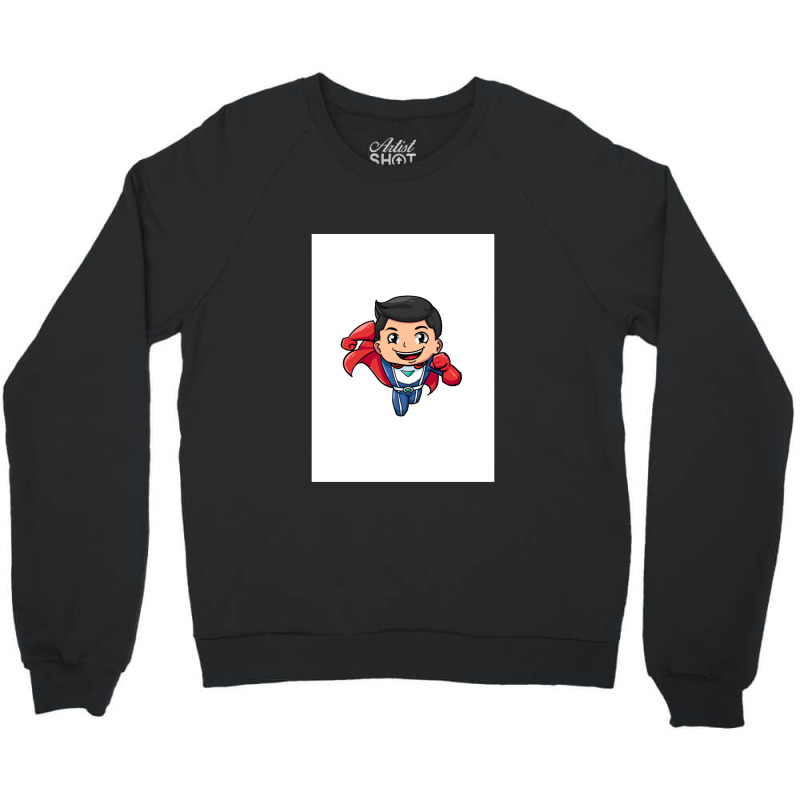 Flying Superheros Crewneck Sweatshirt | Artistshot