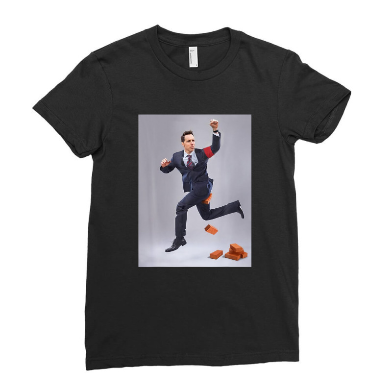 Josh Hawley Run Free Funny Josh Hawley Running Ladies Fitted T-Shirt by plavouryu5 | Artistshot