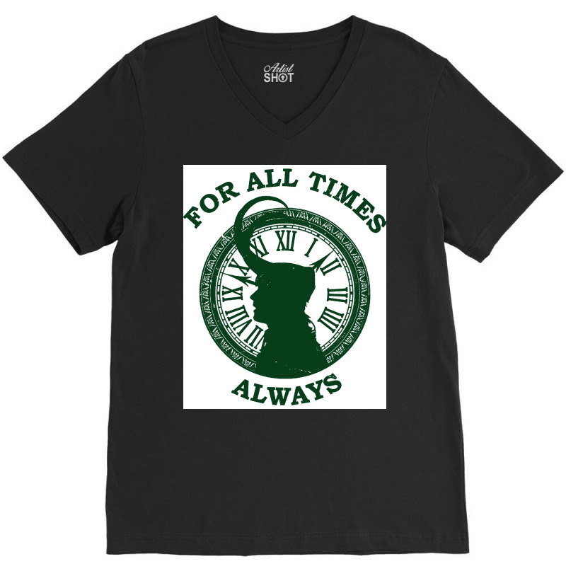 For All Time Always Green Poster 70s V-neck Tee | Artistshot