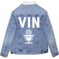 Hot Trend It’s Time For Dod-gers Baseball Vin Scully-ejuny Unisex Sherpa-lined Denim Jacket | Artistshot