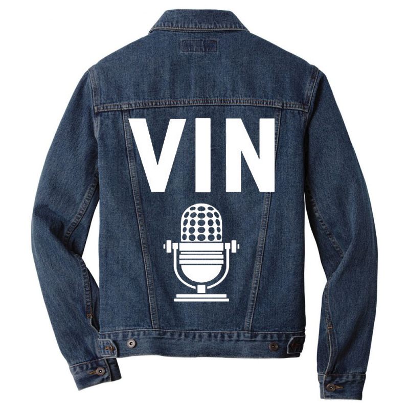 Hot Trend It’s Time For Dod-gers Baseball Vin Scully-ejuny Men Denim Jacket | Artistshot