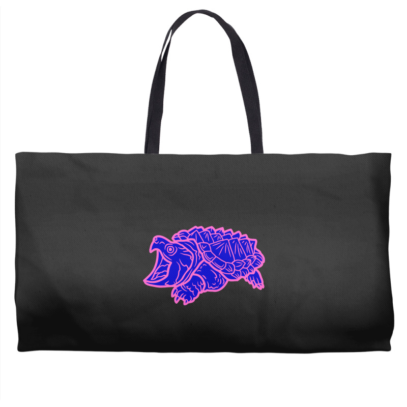 Trending Alligator Snapping Turtle - Reptile - Wildlife - Cute Turtle Weekender Totes | Artistshot