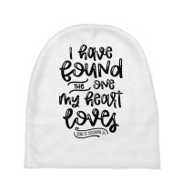 I Have Found The One My Heart Loves, Song Of Solomon 3:4 Baby Beanies | Artistshot