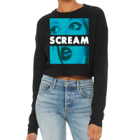 Scream Girl Scream Cropped Sweater | Artistshot