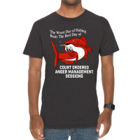 Trending The Worst Day Of Fishing Beats The Best Day Of Court Ordered Vintage T-shirt | Artistshot