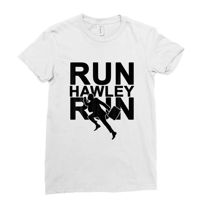 Josh Hawley Run Free Funny Josh Hawley Running Ladies Fitted T-Shirt by plavouryu5 | Artistshot