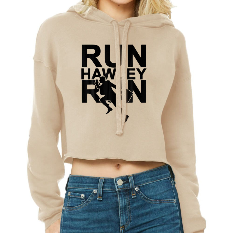 Josh Hawley Run Free Funny Josh Hawley Running Cropped Hoodie by plavouryu5 | Artistshot