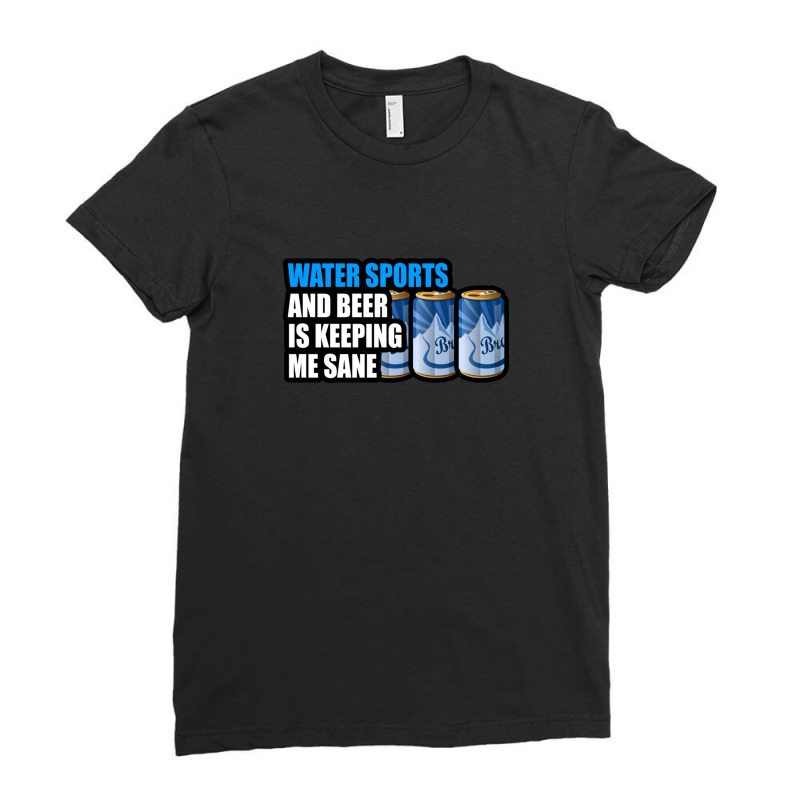 Water Sports 1 Ladies Fitted T-shirt | Artistshot