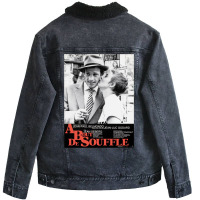 French Breathless T Shirt Unisex Sherpa-lined Denim Jacket | Artistshot