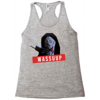 Wassup Scream Scary Movie Fun Racerback Tank | Artistshot