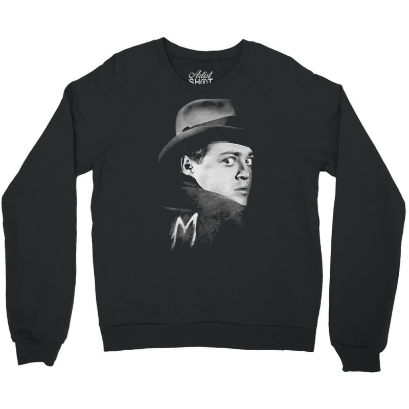 Fritz Lang Classic M – A City Searches For A Murder Crewneck Sweatshirt by lingdasilviox | Artistshot