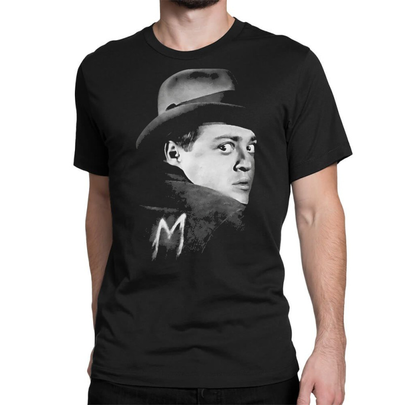 Fritz Lang Classic M – A City Searches For A Murder Classic T-shirt by lingdasilviox | Artistshot