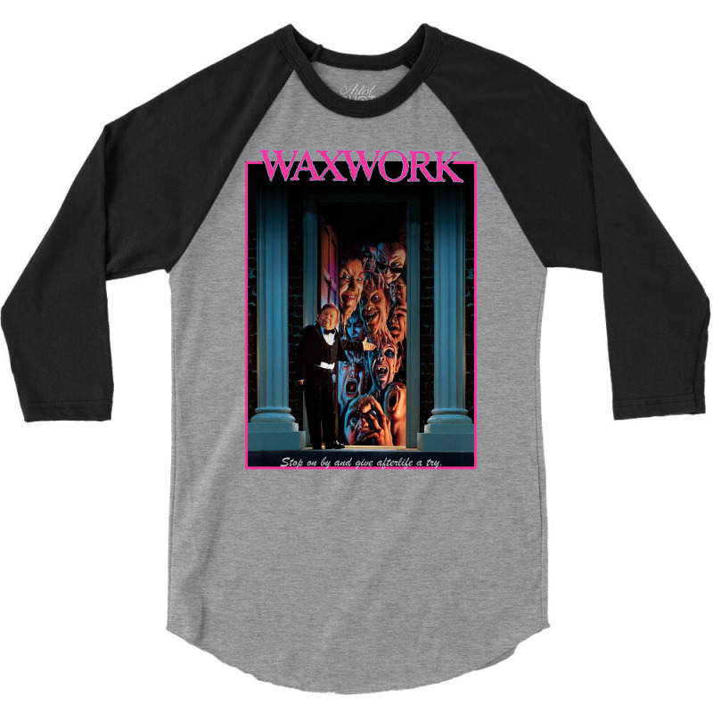 Waxwork   Captive Audience（1988）☆vhsgasm Video☆   Horror Merch 3/4 Sleeve Shirt by sofiahakchayf | Artistshot