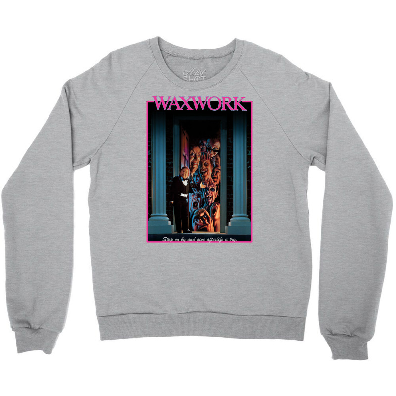 Waxwork   Captive Audience（1988）☆vhsgasm Video☆   Horror Merch Crewneck Sweatshirt by sofiahakchayf | Artistshot