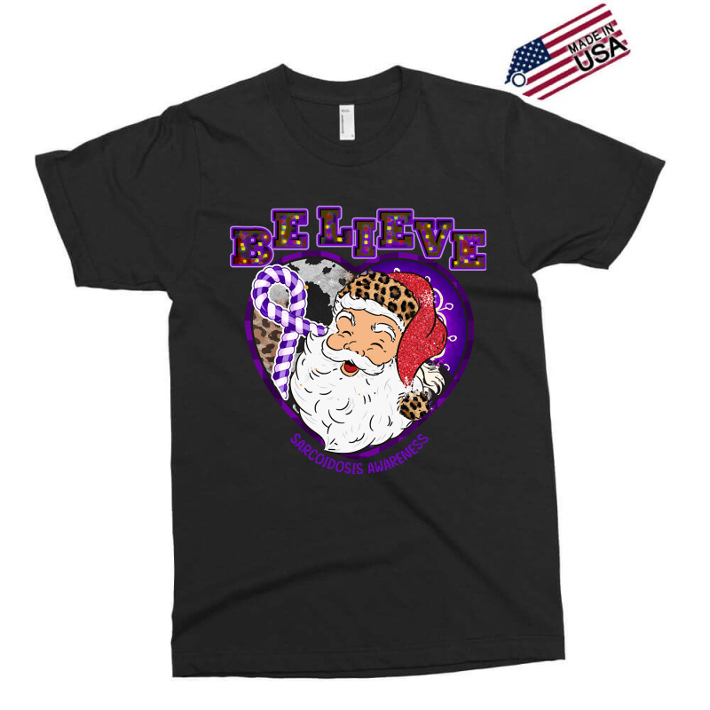 Hot Trend Sarcoidosis Awareness Awareness - Santa Believe Leopard Chri Exclusive T-shirt | Artistshot